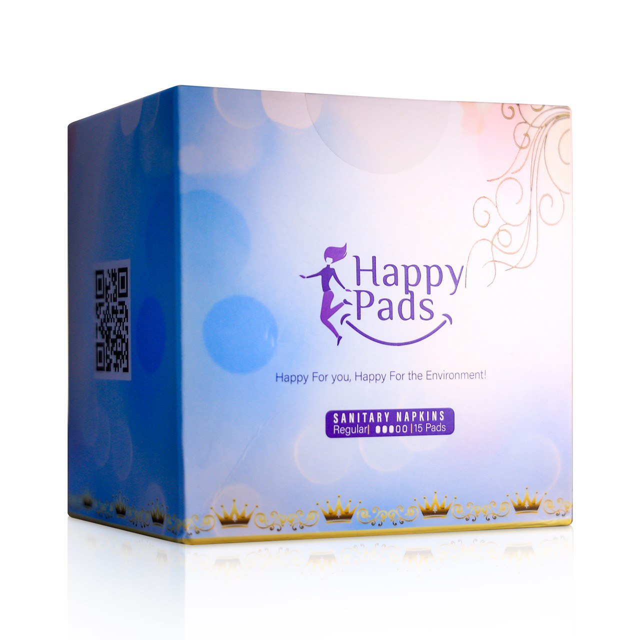 Happy Pads – Day Use Sanitary Pads | Chemical-Free, Rash-Free & Ultra-Soft